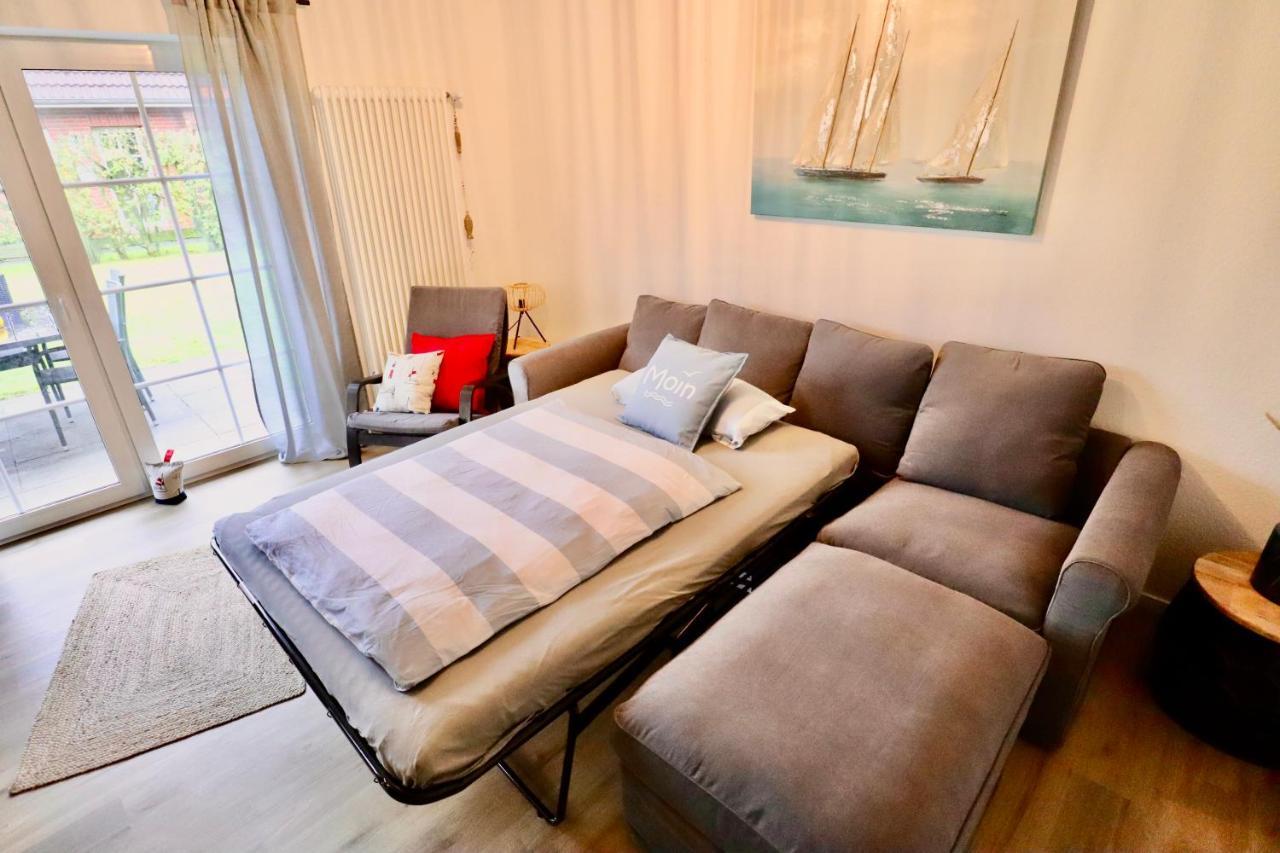 Fewo Friesenbude Nessmersiel, Garten, Wallbox, Bettwaesche Inclusive, Dış mekan fotoğraf